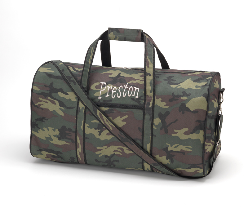 Camo Duffle Bag-