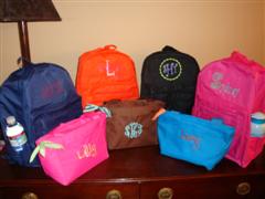 Monogrammed Lunch Tote-