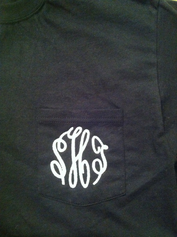 Monogram Pocket Tee-